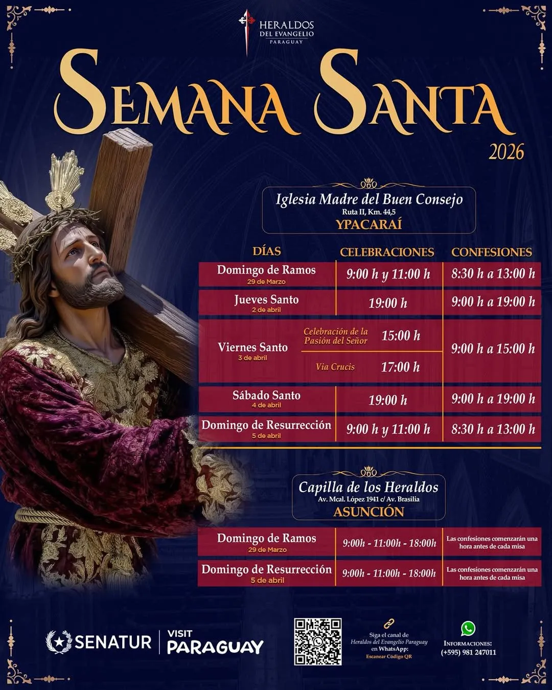 Fondo SEMANA SANTA CON LOS HERALDOS - YPACARAI