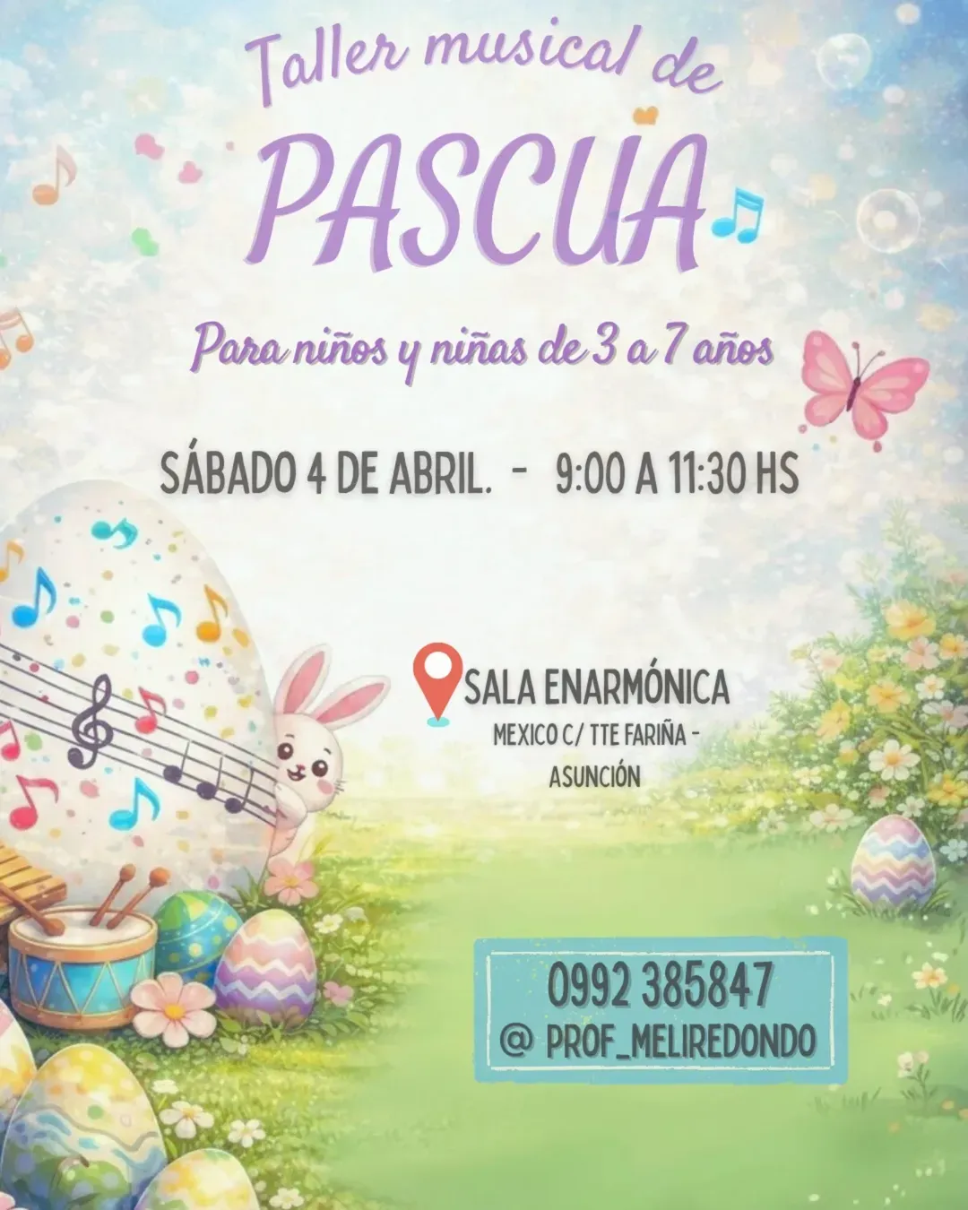 Fondo TALLER MUSICAL DE PASCUAS