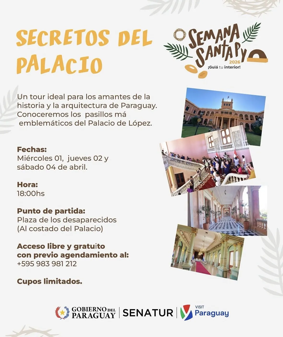 Fondo SECRETOS DEL PALACIO - SEMANA SANTA