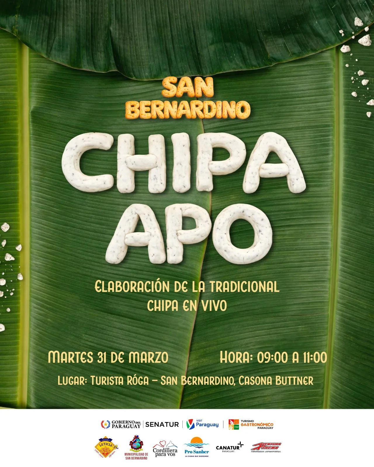 Portada CHIPA APO  - CENTRO DE EXPERIENCIAS TURÍSTICAS DE SAN BERNARDINO