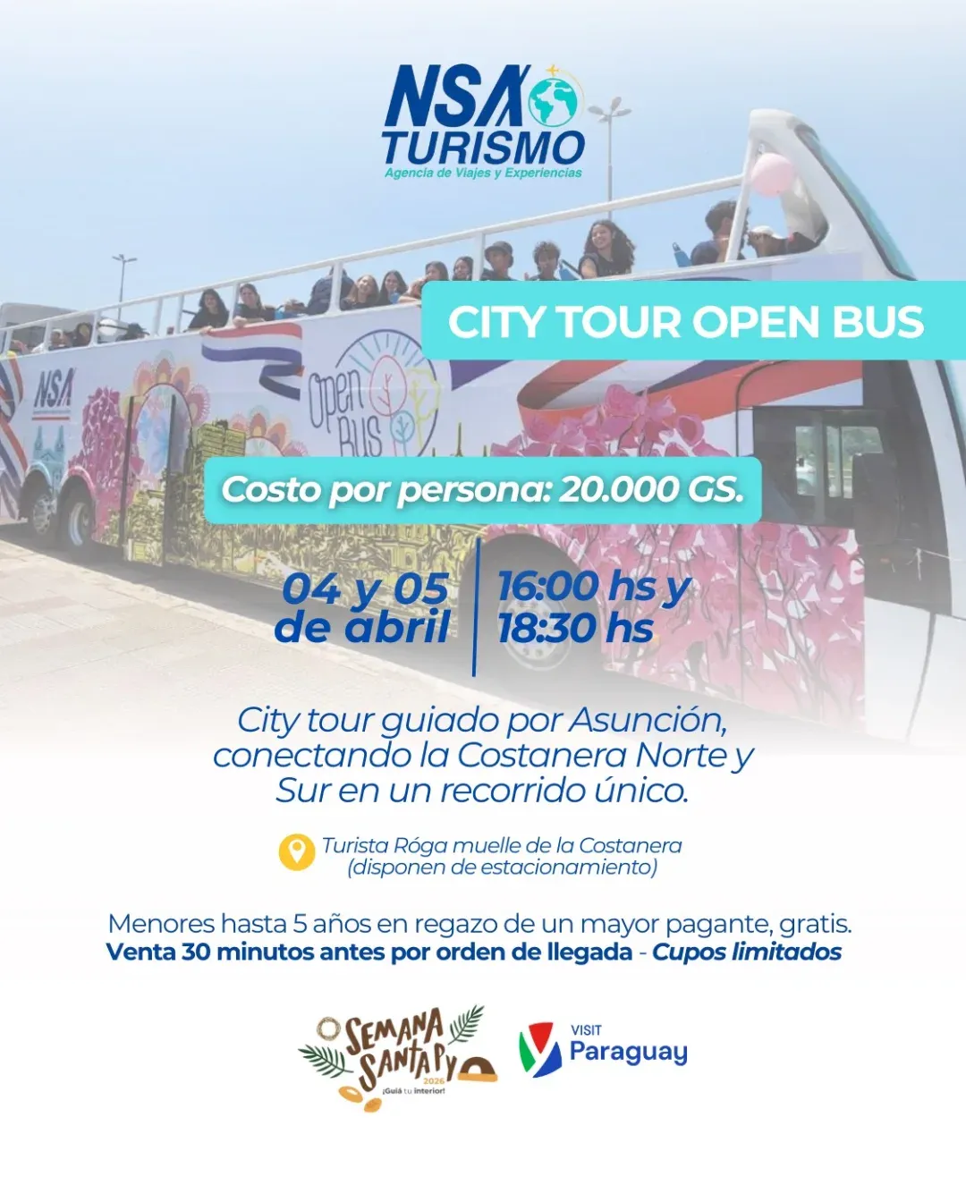 Fondo CITY TOUR EN EL OPEN BUS