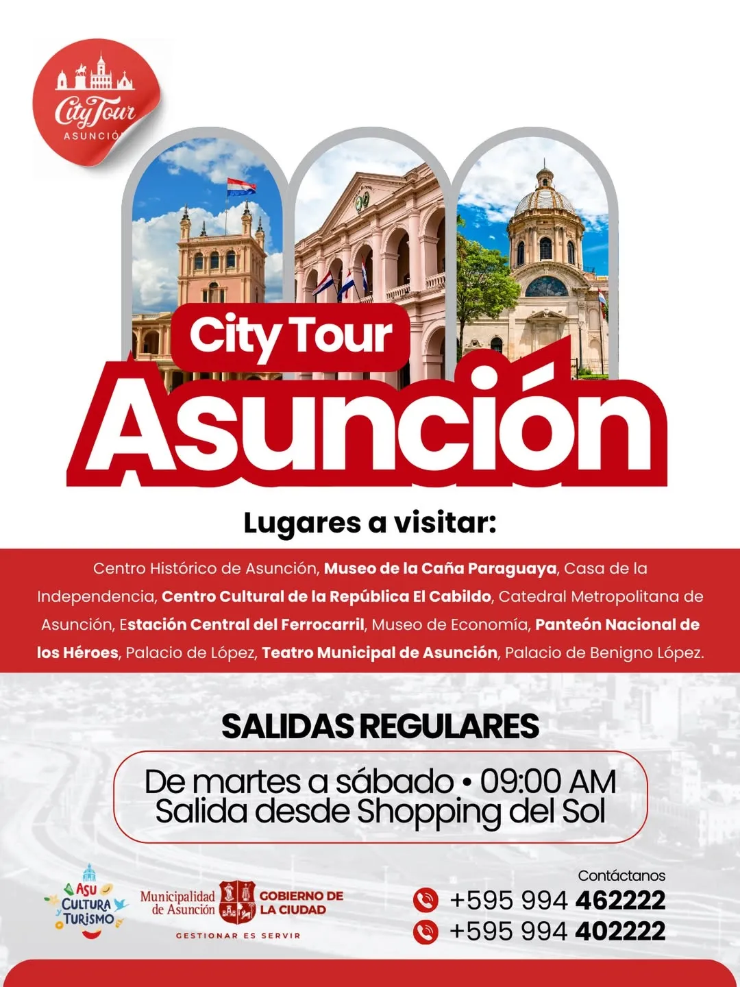 Fondo CITY TOUR ASUNCION