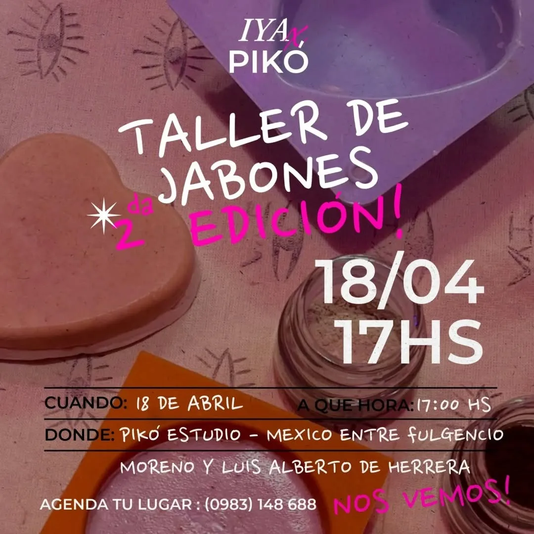 Fondo TALLER DE JABONES  2DA EDICION