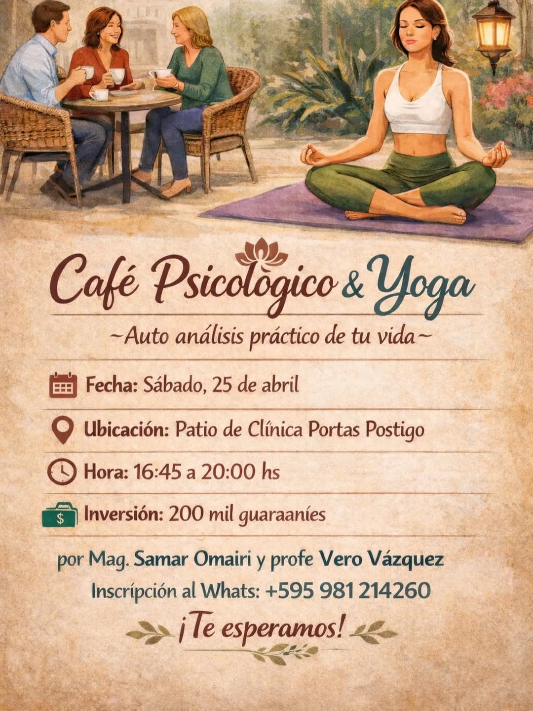 Portada CAFE PSICOLOGICO Y YOGA