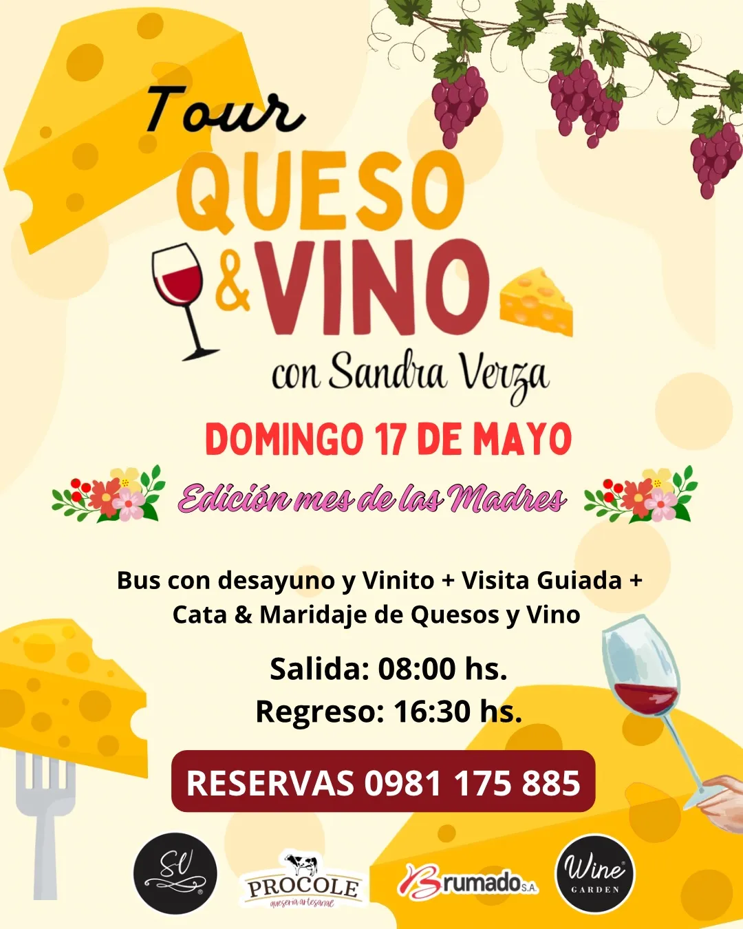 Fondo TOUR QUESO & VINO - SANDRA VERZA