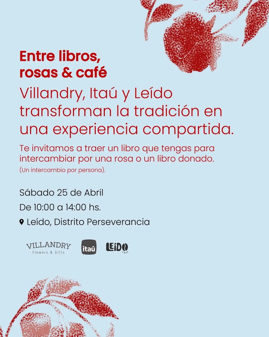 Fondo ENTRE LIBROS ROSAS Y CAFE