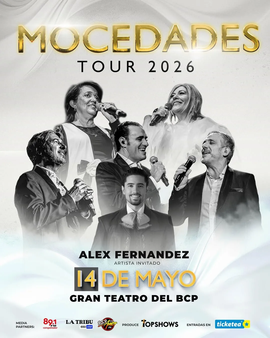 Fondo MOCEDADES EN VIVO INVITADO ESPECIAL ALEX FERNANDEZ