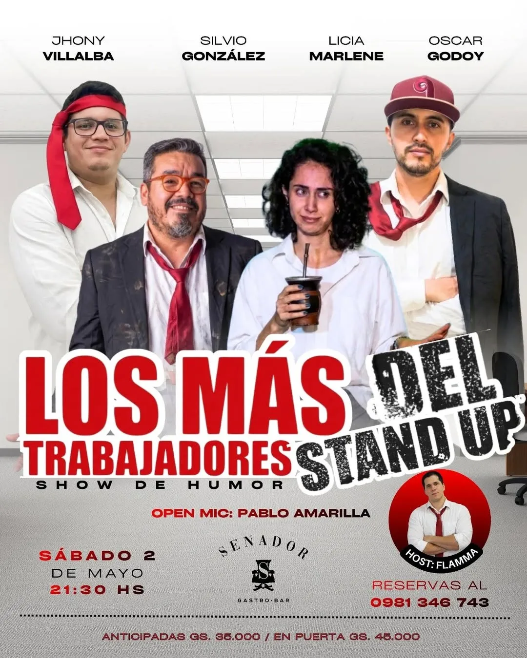 Fondo STAND UP EN SENADOR