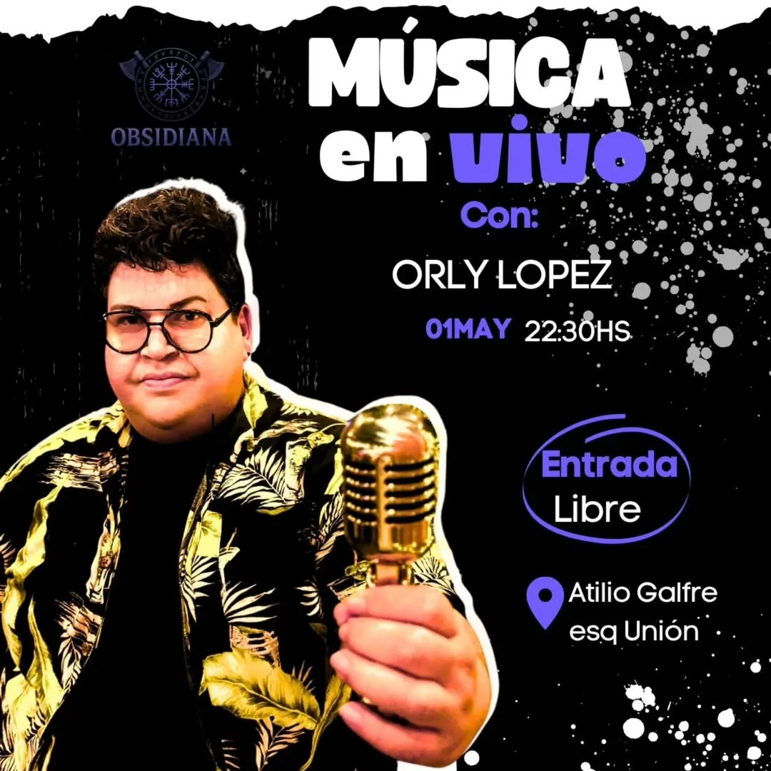 Fondo MUSICA EN VIVO EN OBSIDIANA