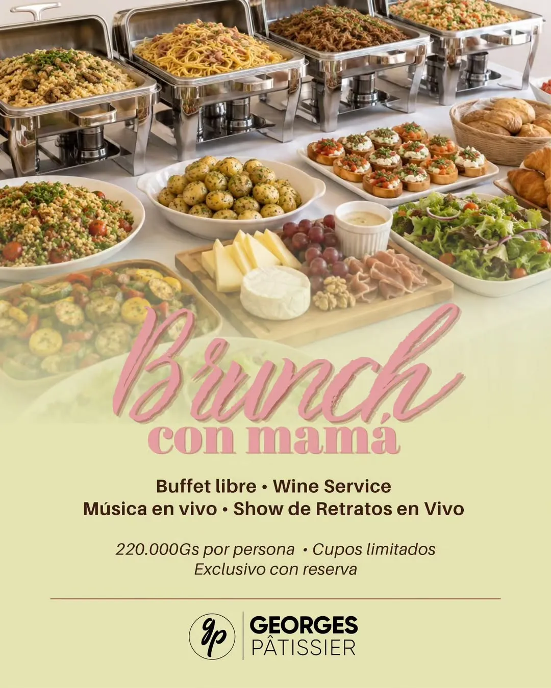 Fondo BRUNCH CON MAMA