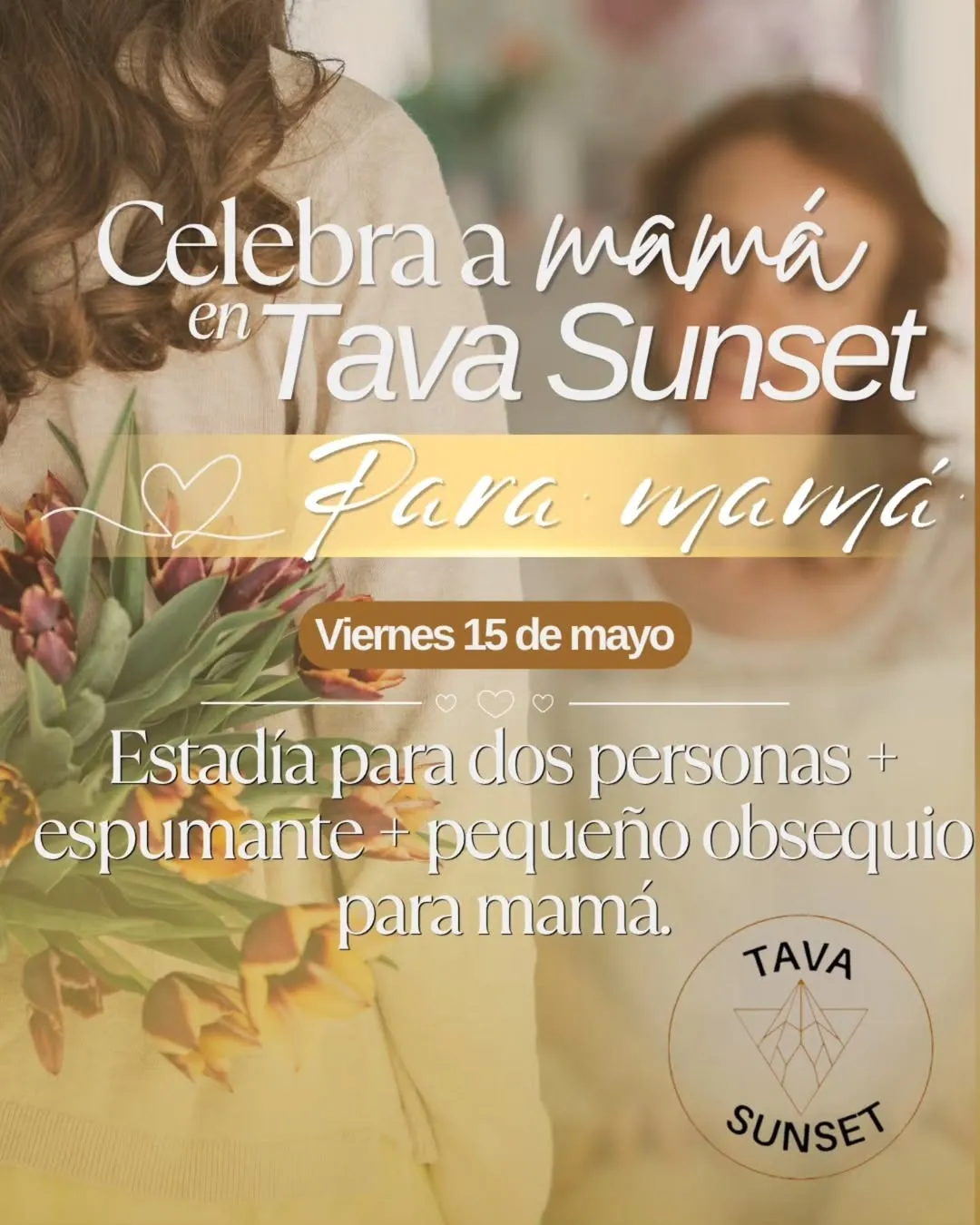 Fondo CELEBRA A MAMA EN TAVA SUNSET