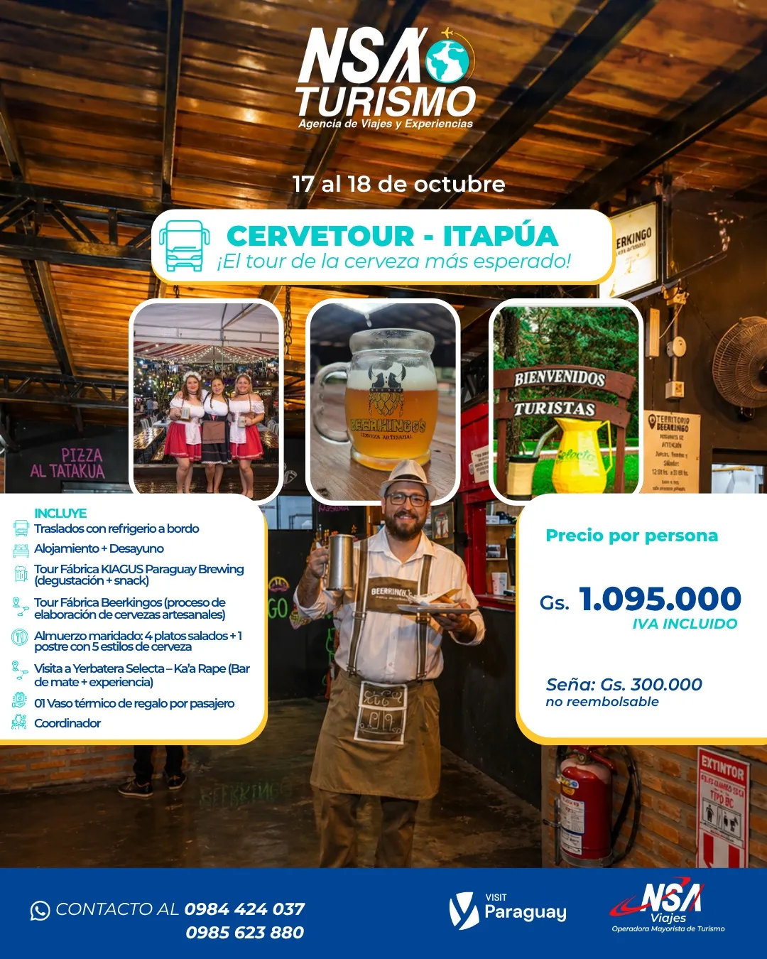Portada CERVETOUR  ITAPUA