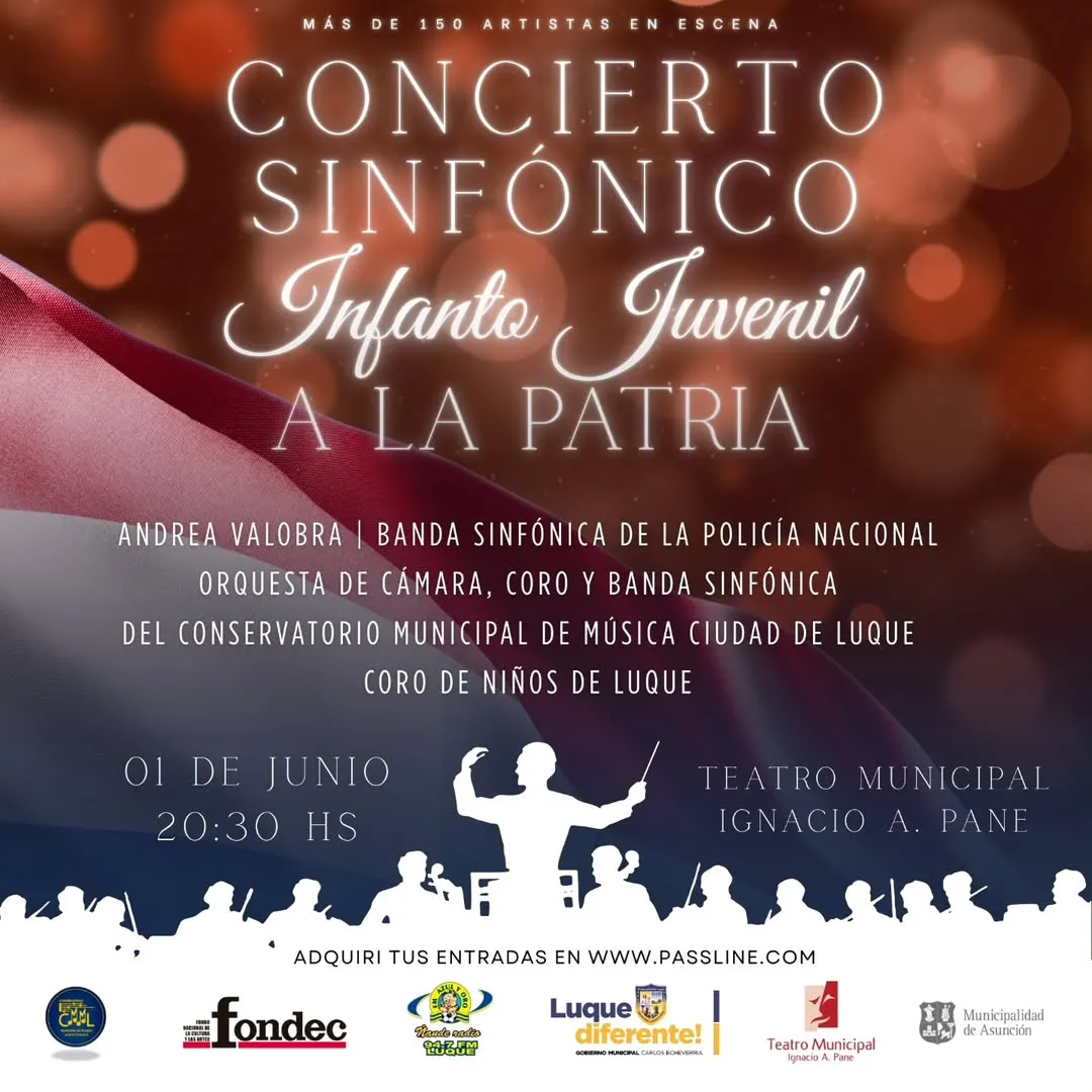 Fondo CONCIERTO SINFONICO INFANTO JUVENIL A LA PATRIA