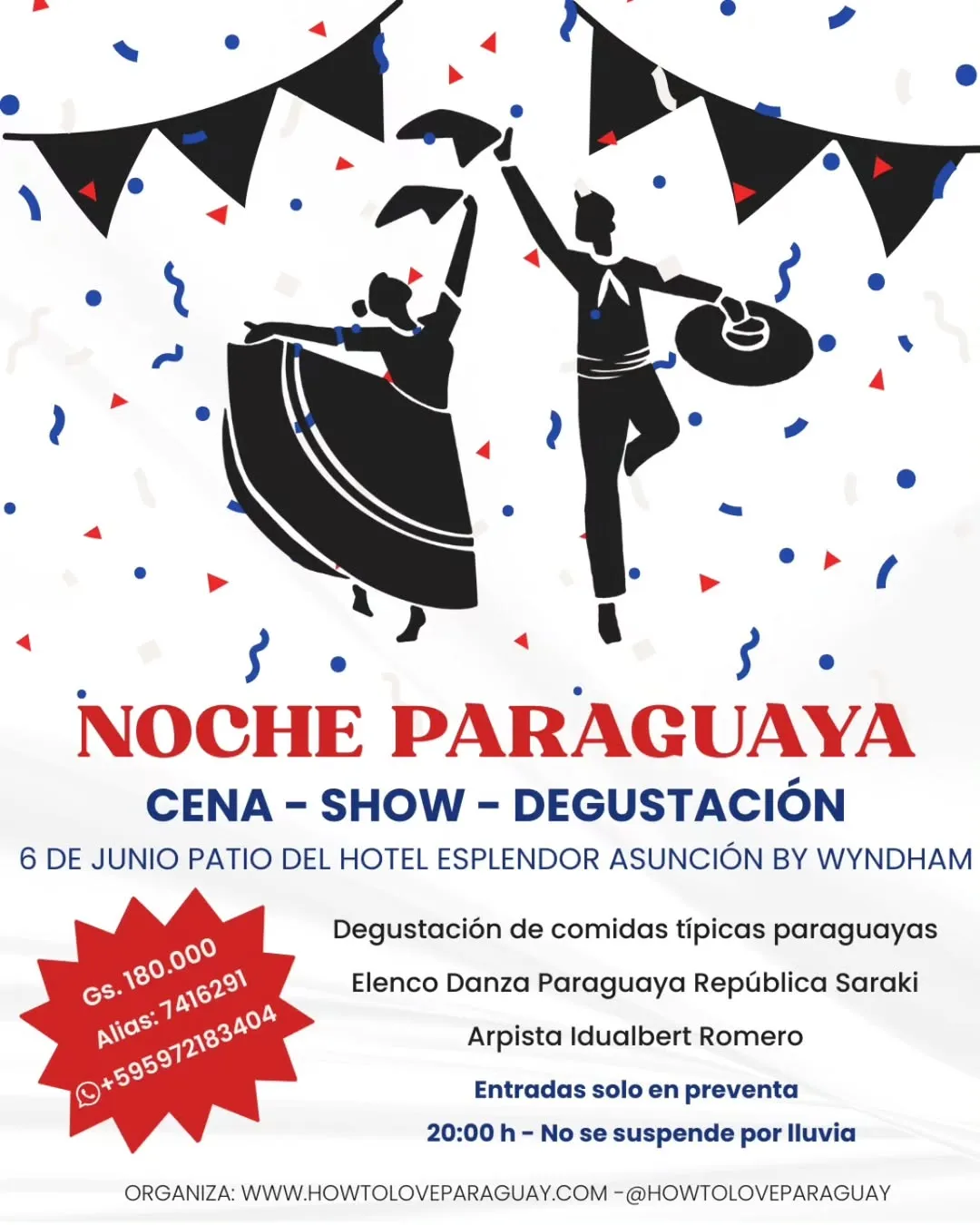 Fondo NOCHE PARAGUAYA