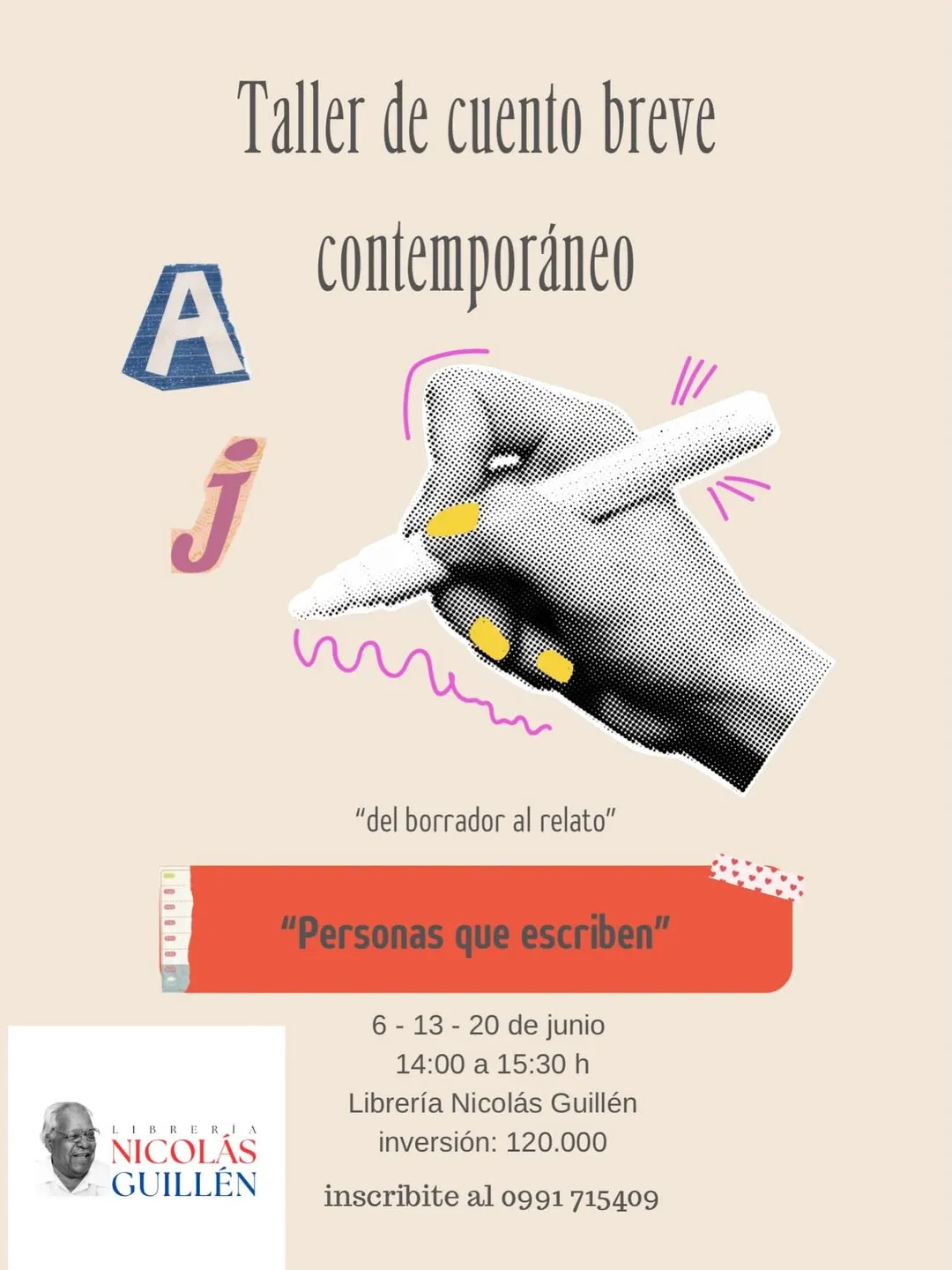Fondo TALLER DE CUENTO BREVE CONTEMPORANEO