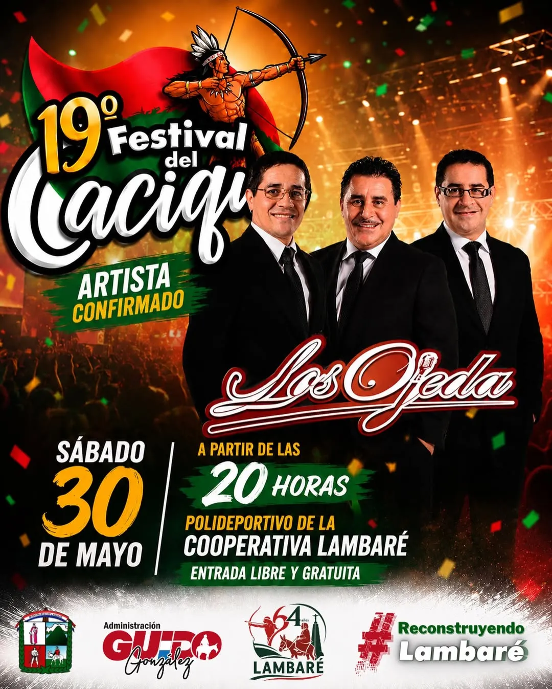 Fondo FESTIVAL DEL CACIQUE