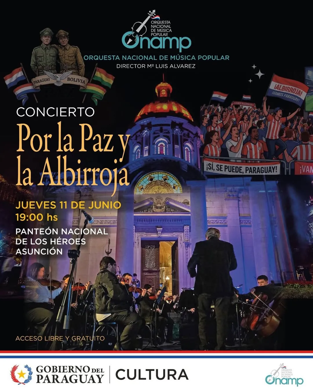 Fondo CONCIERTO POR LA PAZ Y LA ALBIRROJA