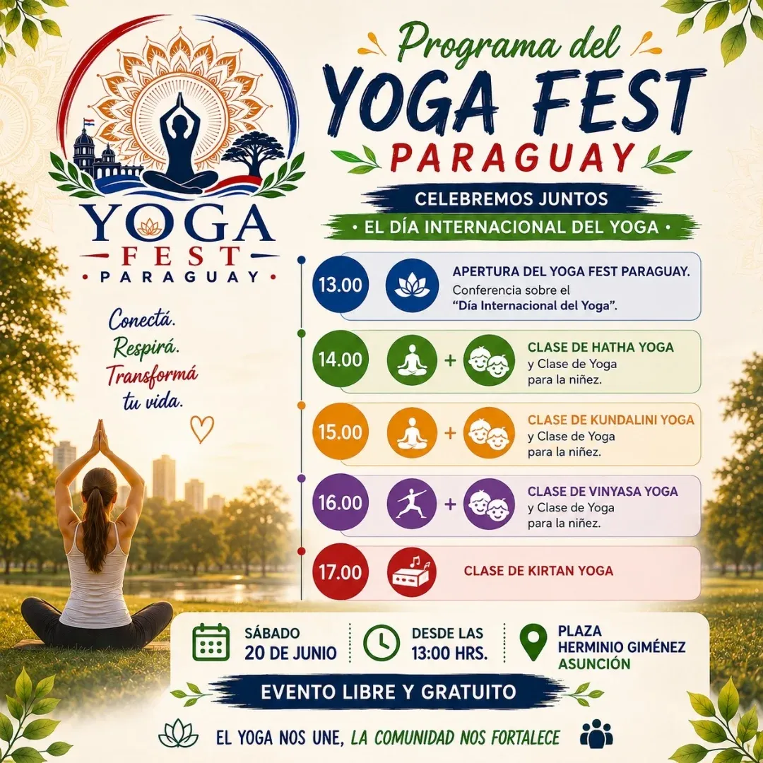 Fondo YOGA FEST PARAGUAY