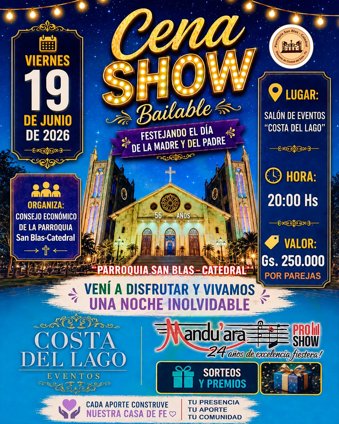 Fondo CENA SHOW BAILABLE