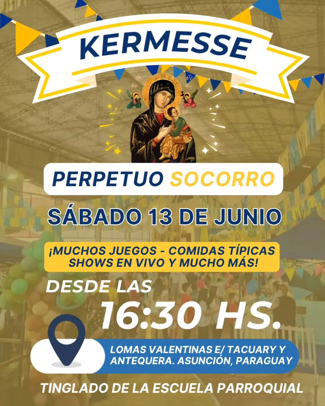 Fondo KERMESSE PERPETUO SOCORRO