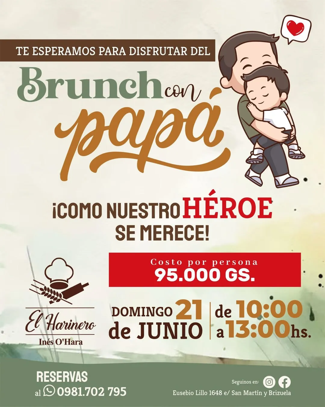 Fondo BRUNCH CON PAPA