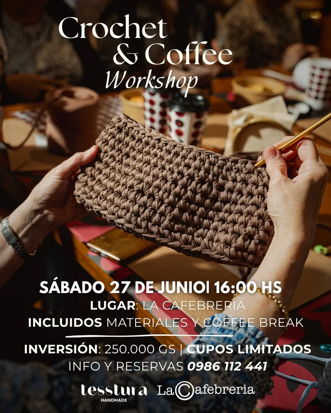 Fondo CROCHET & COFFEE - WORKSHOP