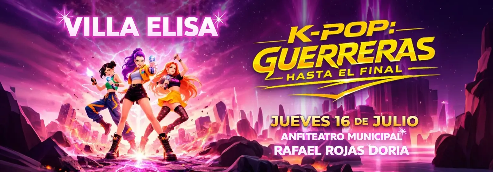 Fondo KPOP GUERRERAS HASTA EL FINAL  VILLA ELISA