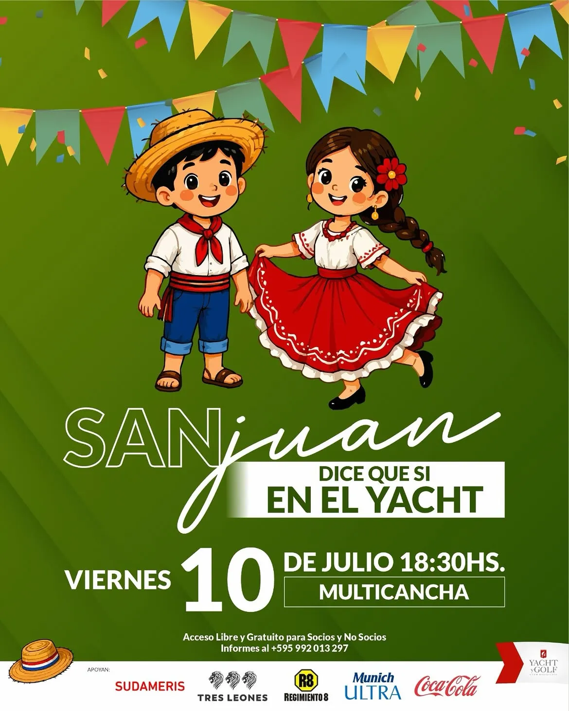 Fondo SAN JUAN DICE QUE SI EN EL YATCH