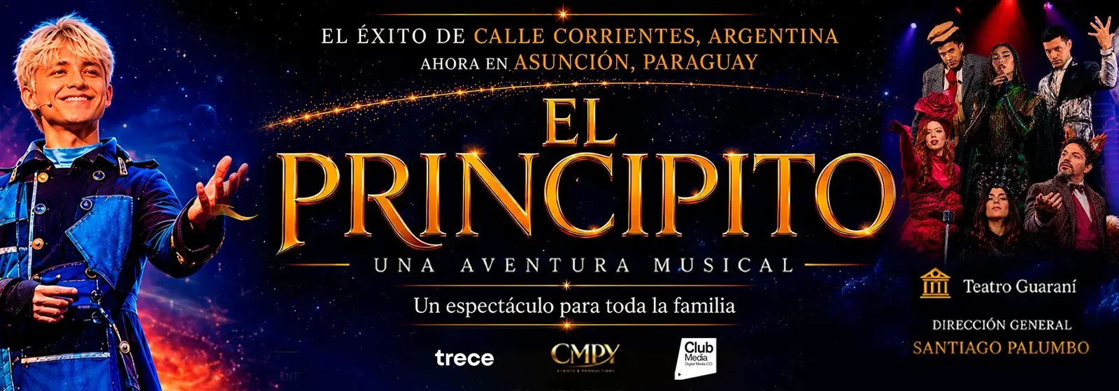Fondo EL PRINCIPITO UNA AVENTURA MUSICAL  TEATRO GUARANI