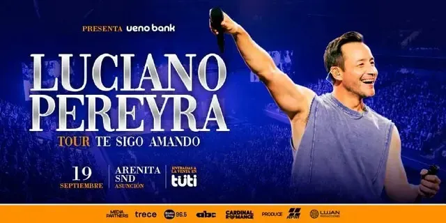 Fondo LUCIANO PEREYRA - TE SIGO AMANDO TOUR