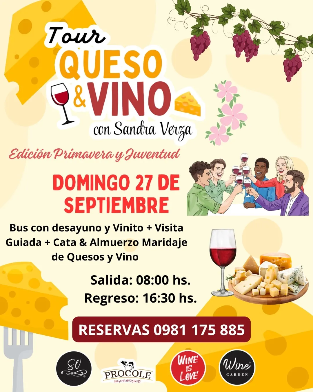 Fondo TOUR QUESO & VINO - SANDRA VERZA