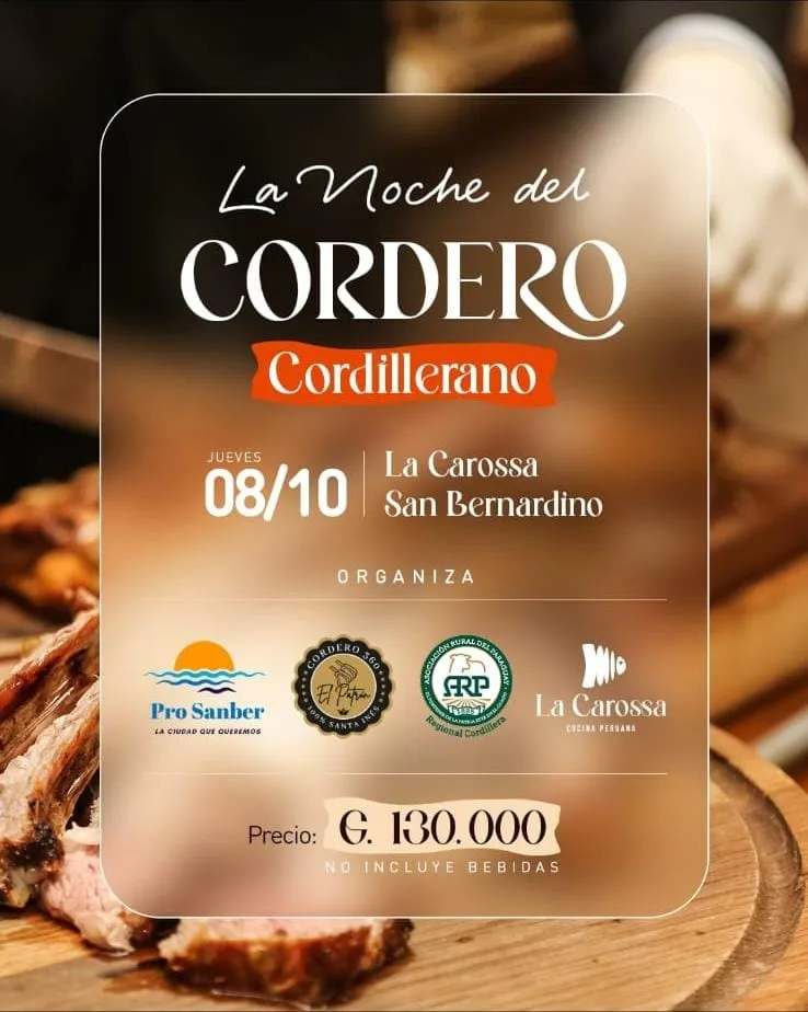 Fondo Noche del Cordero Cordillerano