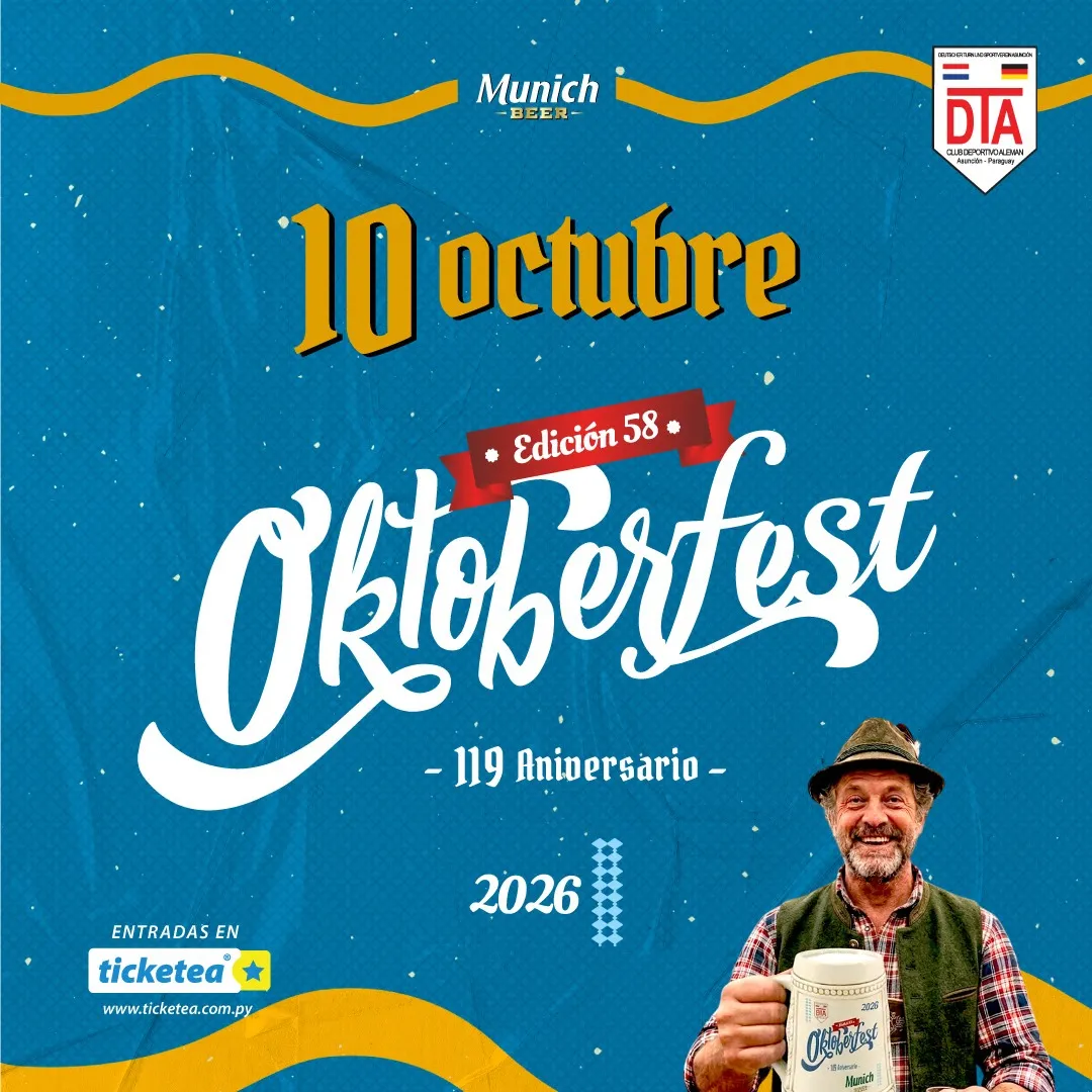 Portada OKTOBERFEST DTA EL ORIGINAL 2026