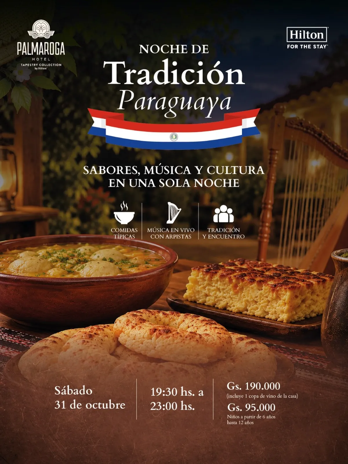 Fondo NOCHE PARAGUAYA