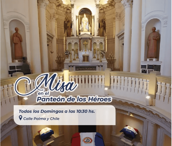 Misa en el Panteón de los Héroes