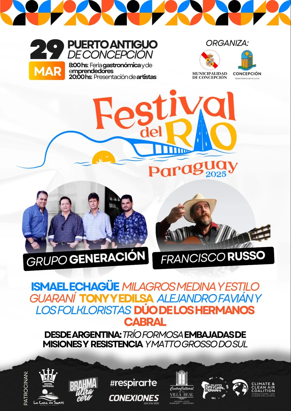 Portada FESTIVAL DEL RIO PARAGUAY 2025