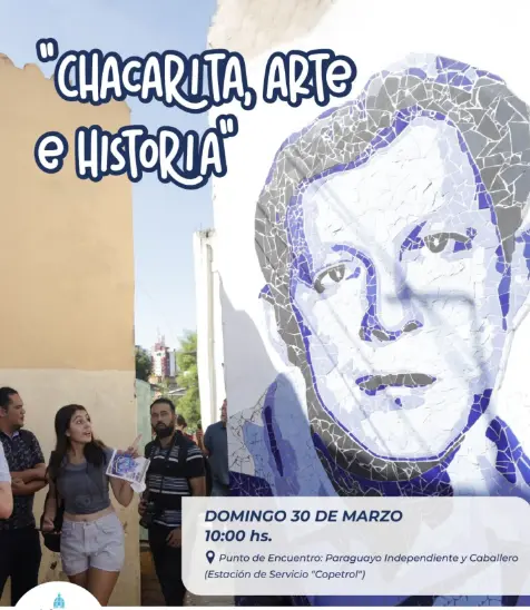 Portada Chacarita, Arte e Historias
