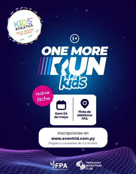 Portada ONE MORE RUN KIDS