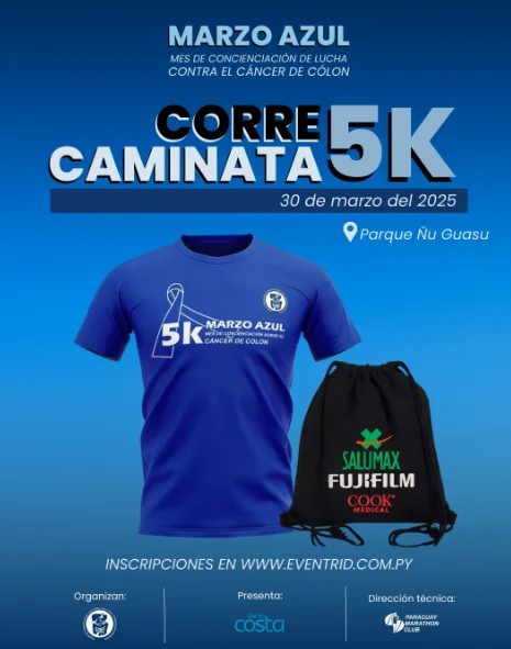 Portada MARZO AZUL - CORRE CAMINATA