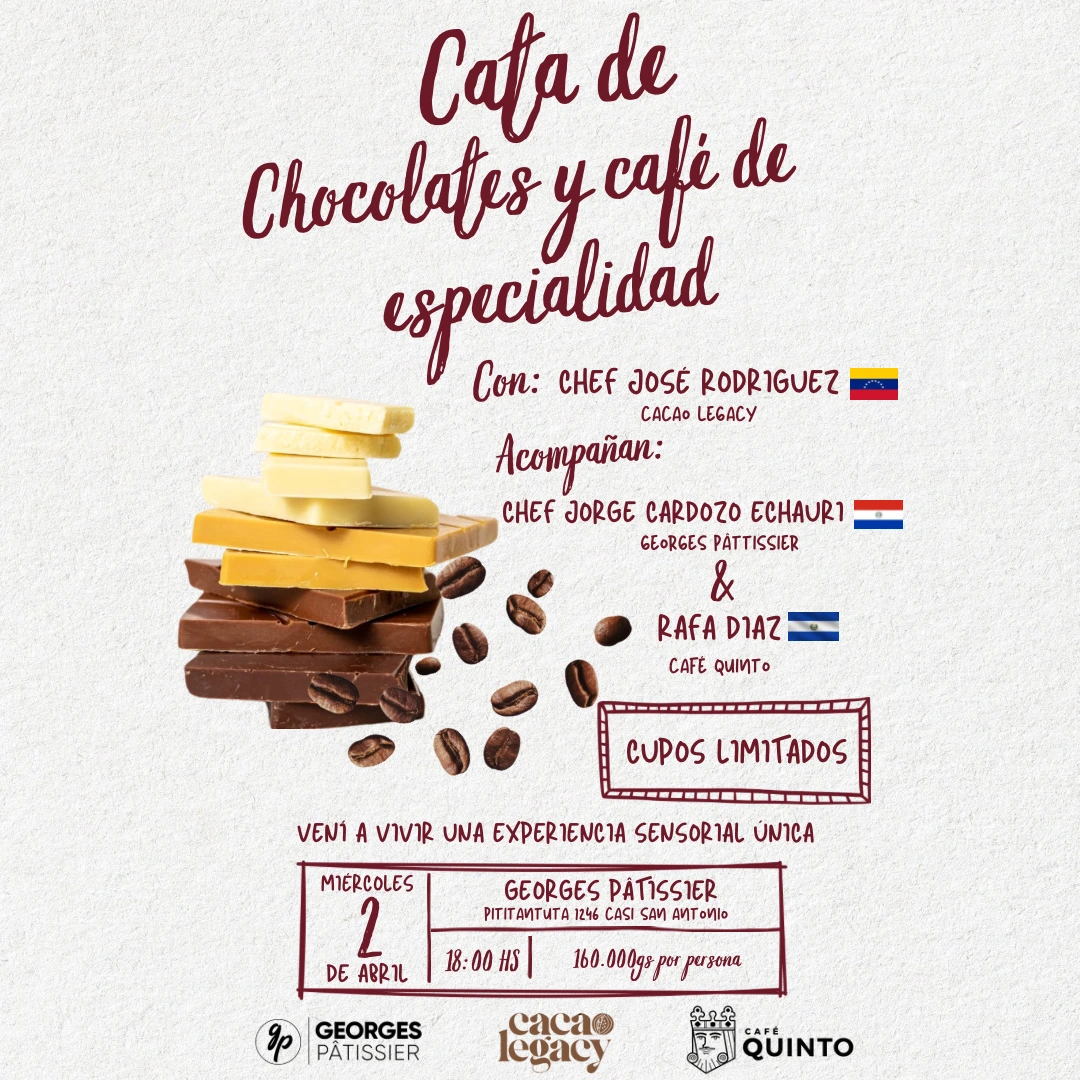 CATA DE CHOCOLATE Y CAFÉ DE ESPECIALIDAD