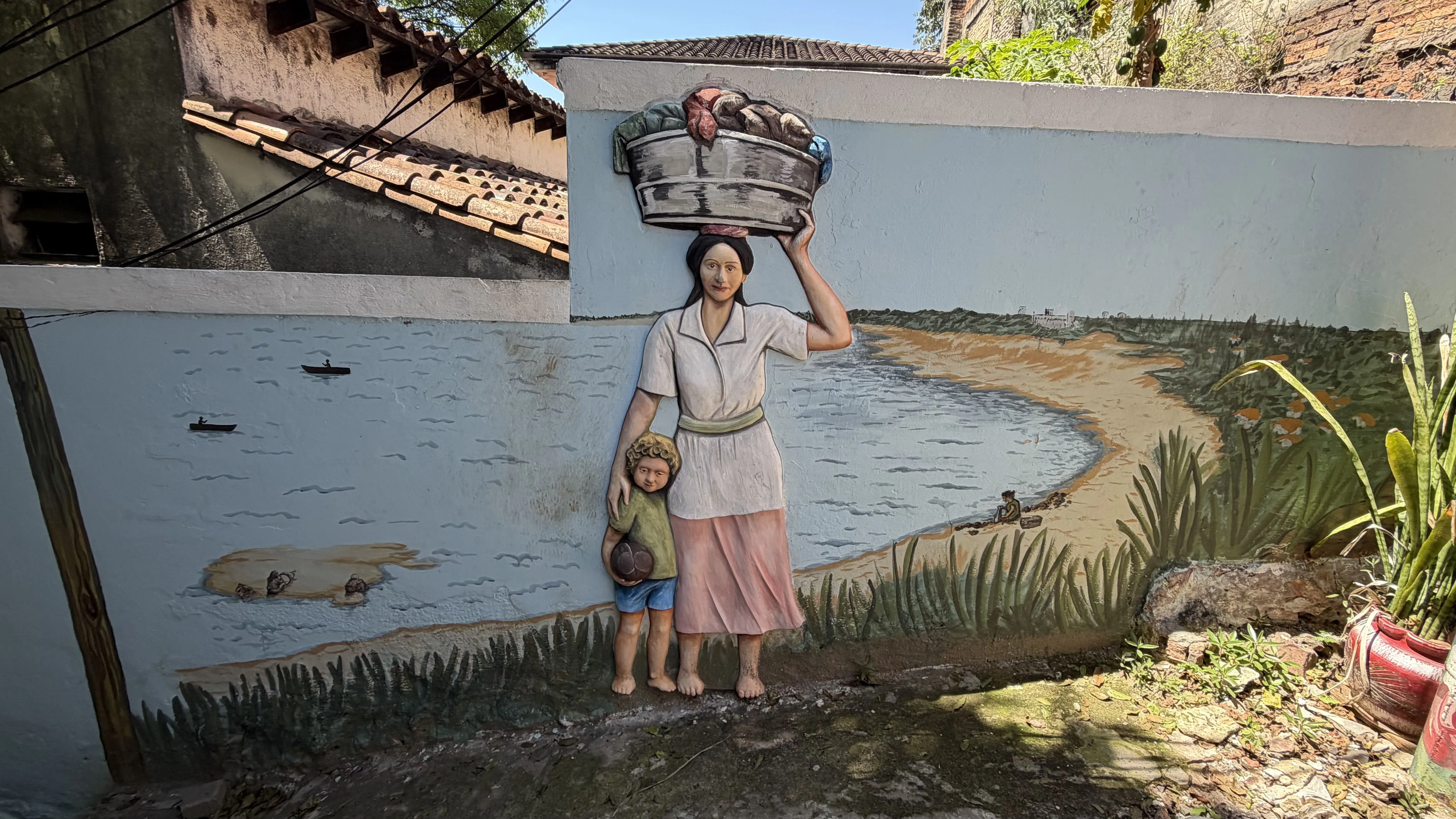 LAS ANTIGUAS LAVANDERAS - MURAL LOMA SAN JERÓNIMO