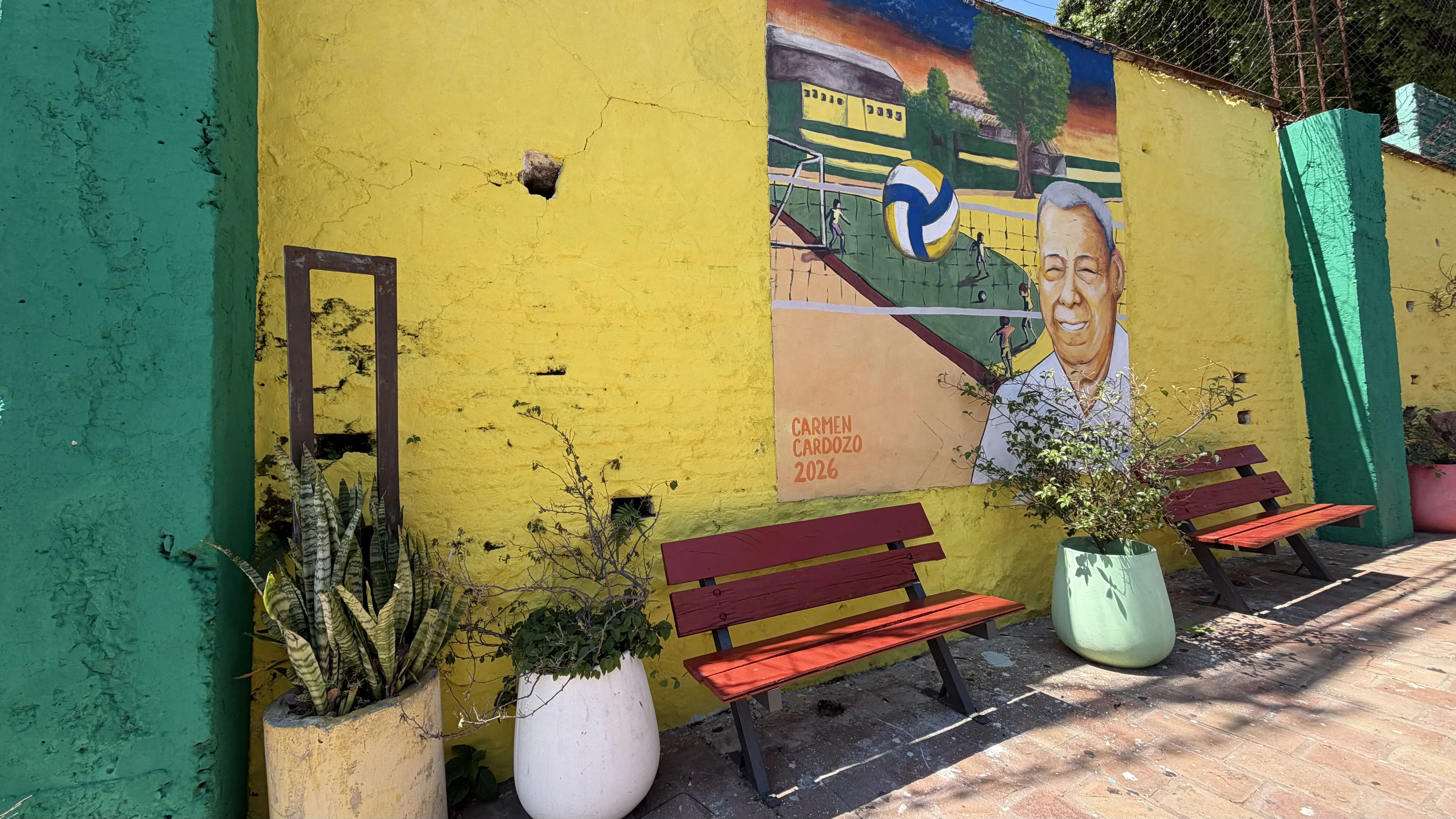 LOS INICIOS DEL DEPORTE - MURAL LOMA SAN JERÓNIMO
